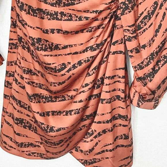 Anine Bing Silk Wrap Penelope Dress XS - Picture 7 of 7